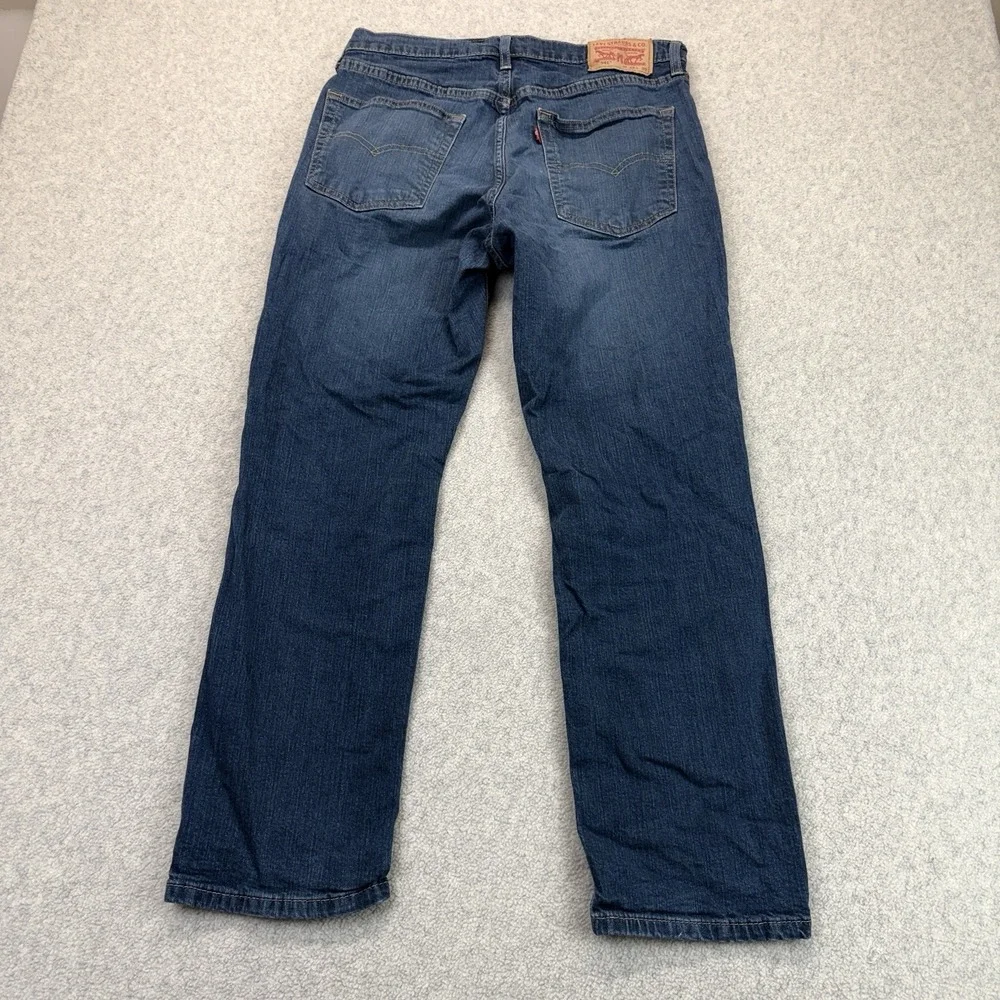Levi's Men's 33x30 Blue Wash Slim Straight Leg